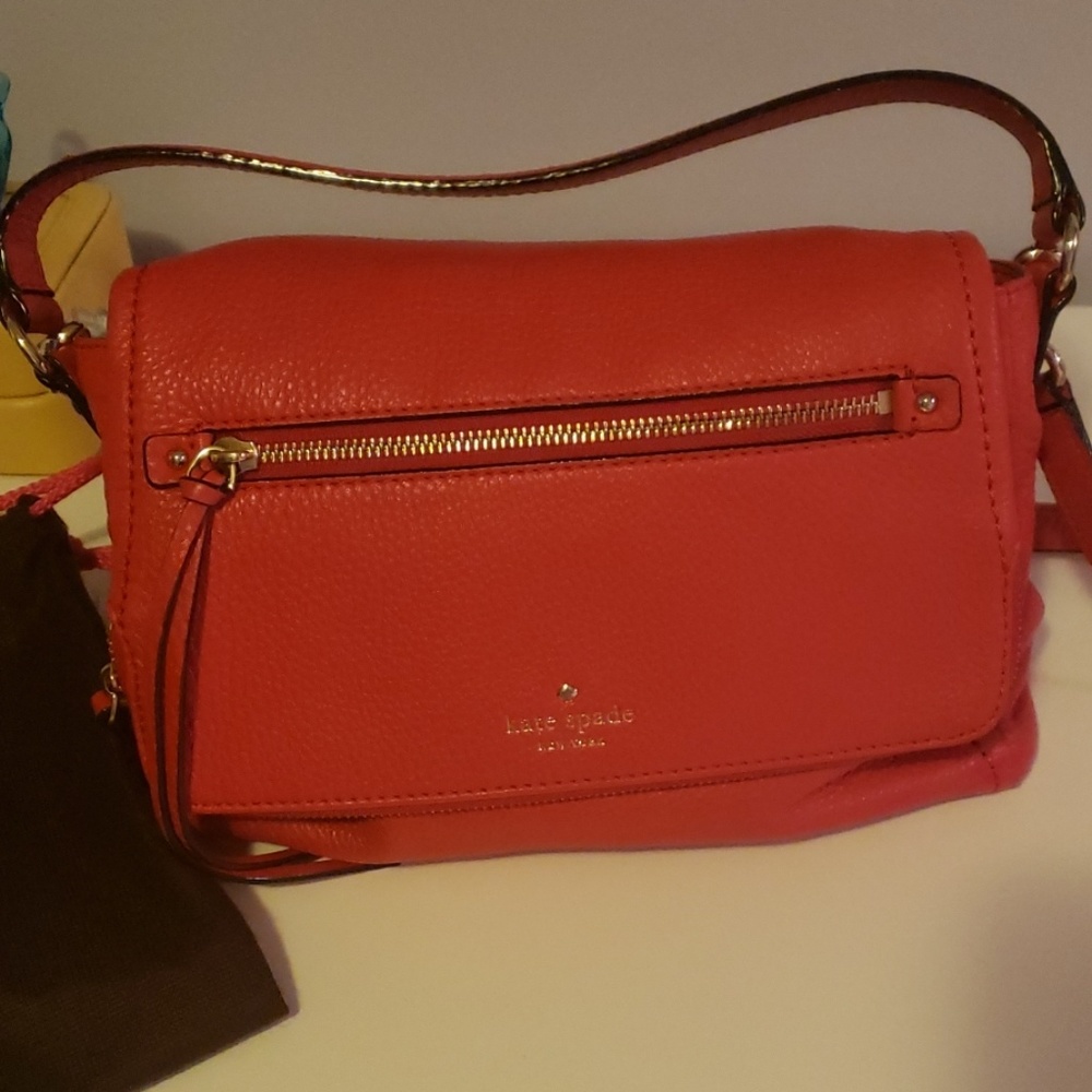 Kate Spade Cobble Hill Toddy Red
